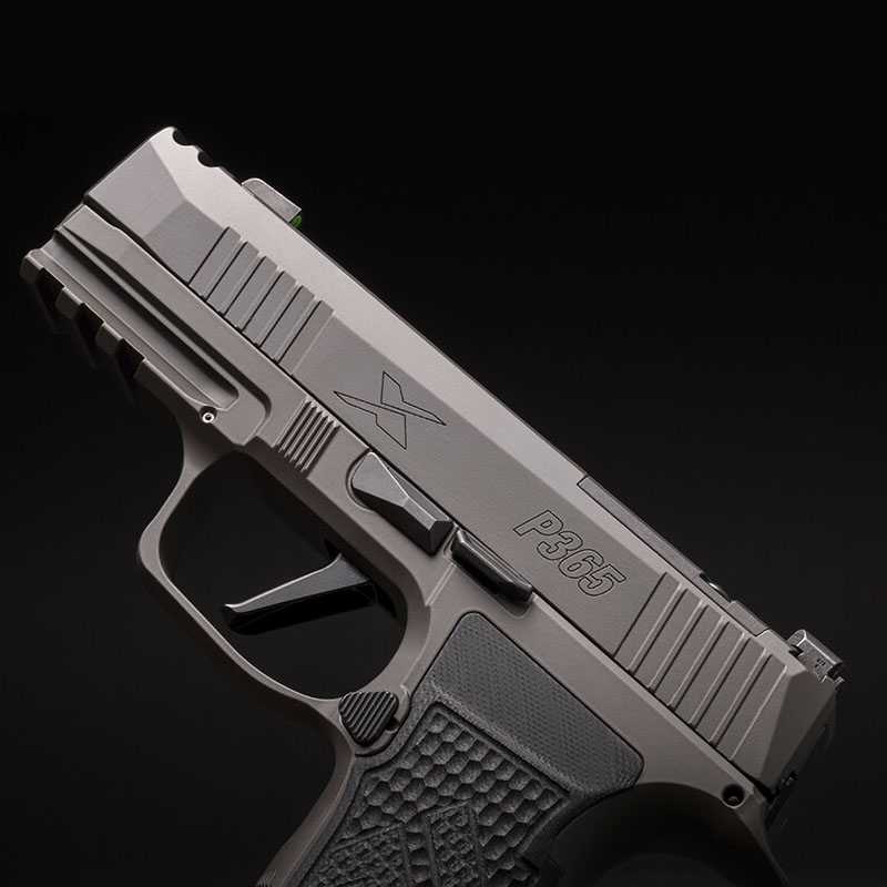 Sig Sauer P365-AXG Legion Gray Cerakote Elite Finish